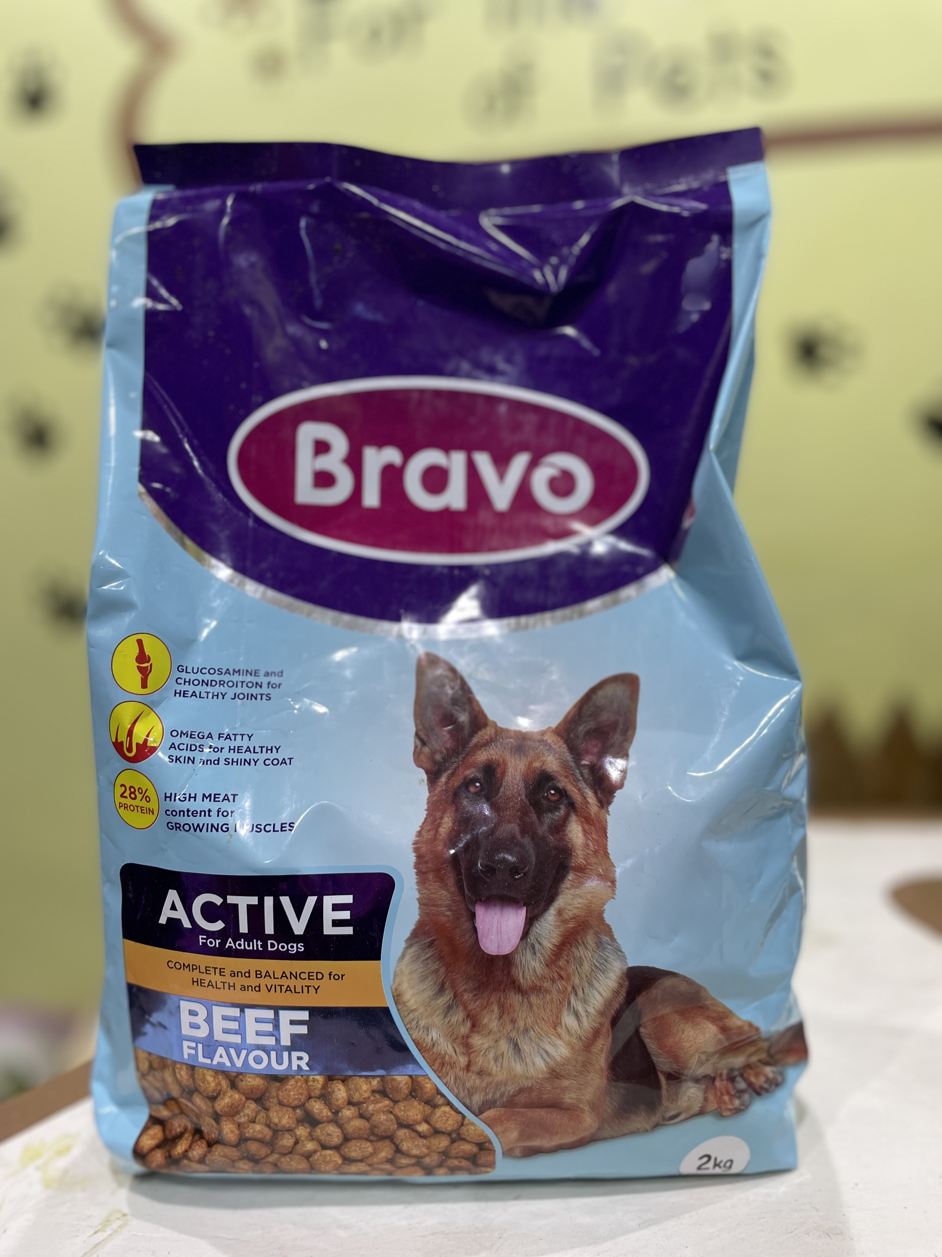 BRAVO ADULT DOG FOOD BEEF 2KG For the LOVE of Pets Online Shop