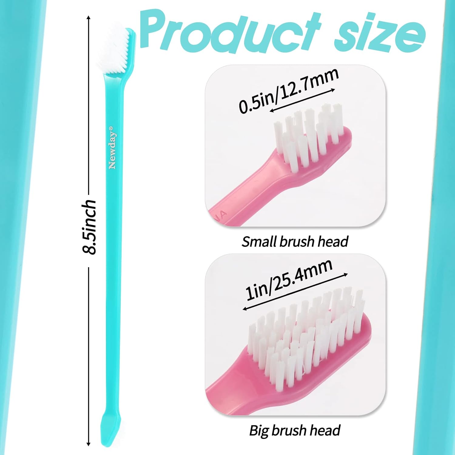 NEWDAY DUAL HEADED PET TOOTHBRUSH