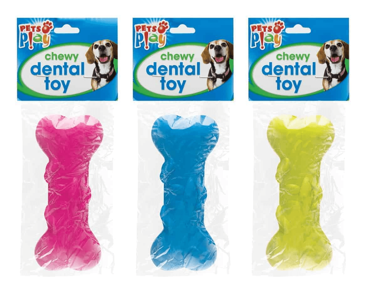 PETS PLAY CHEWY DENTAL DOG TOY