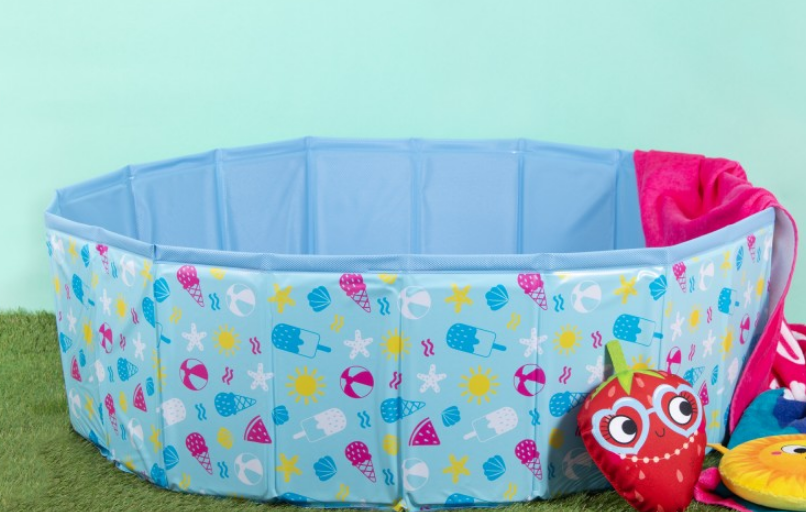SMART CHOICE FOLDABLE PET PADDLING POOL 80cm X 25cm