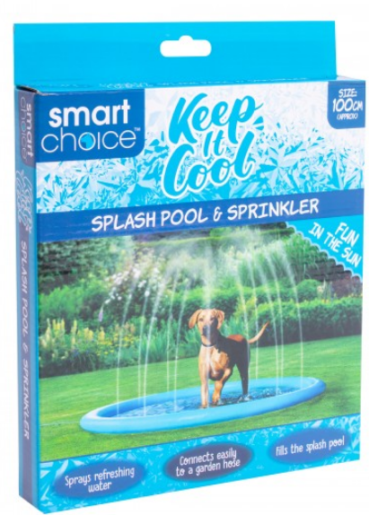 SMART CHOICE SPRINKLER SPLASH POOL FOR YOUR DOG 100cm